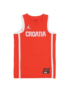 Canotta Basket Uomo Limited Road Basketball Jersey Team Croatia Chile Red/white - Jordan - FashionsVida