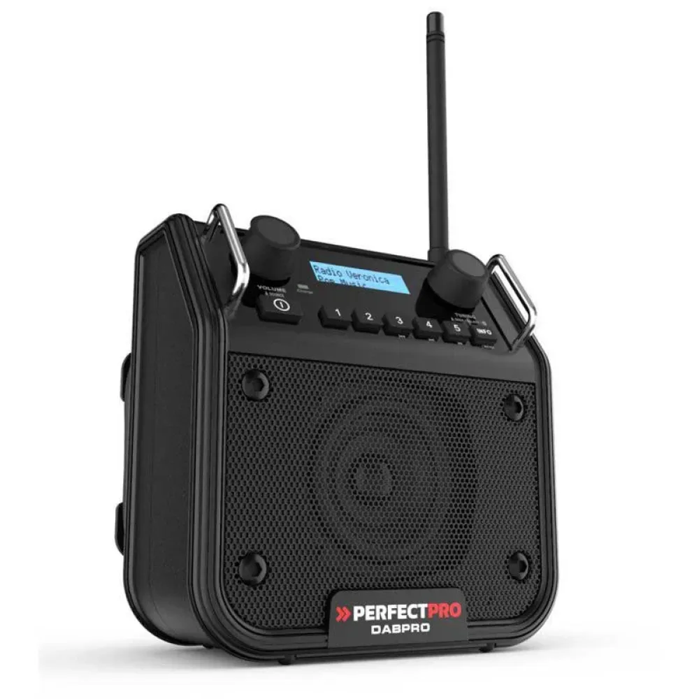 Radio Portable Dabpro Black One Size unisex - PerfectPro - FashionsVida