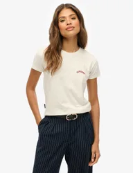 Pure Cotton Embroidered Logo T-Shirt White female