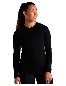 Maglia A Maniche Lunghe Trail-series Thermisch Black
