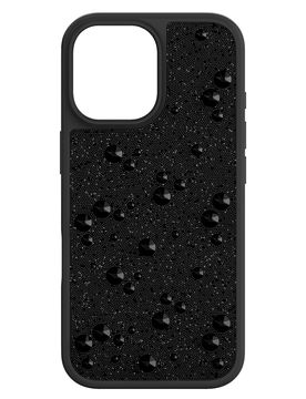 Custodia per smartphone High, Cristalli Flat Back, iPhone® 17, Nero OS