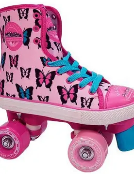 Pattini Quad Skate Canvas Butterfly