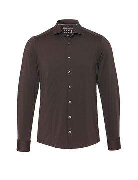 Pure Camisa Slim Fit marrón 41