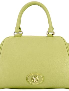 Borsa bauletto Happy Menta tracolla regolabile interno foderato
