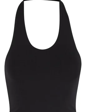 Top - Ladies Basic Neckholder Jersey Top - XL - für Damen - Größe XL - schwarz - Frauen - female - Urban classics - FashionsVida