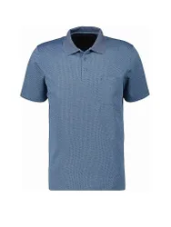 Ragman Poloshirt FISHNET azul XXL