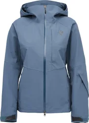 Veste de ski de randonnée imperméable et respirante - W Recon Stretch Shell Midnight Blue en Nylon - Taille S - Bleu