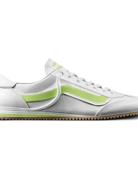 Sneaker Super Lowpro Pop White / Green EU 42 - Vans - FashionsVida