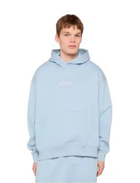 Felpa Con Cappuccio Simpleroc Brunnera Blue L
