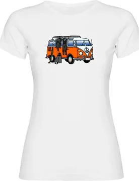 Maglietta A Maniche Corte Da Donna Hippie Van Spearfish - Kruskis - FashionsVida