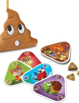 Who Did It? Poo Bag - Blue Orange Games - FashionsVida