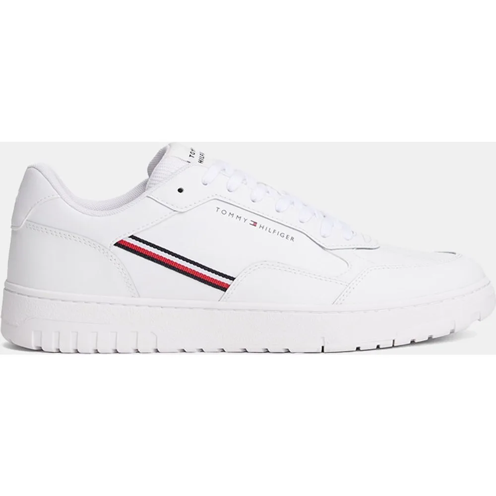 Deportivo basket de piel con bandera - Tommy Hilfiger - FashionsVida