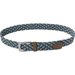 Gürtel Multicolor Braided, blau/grün 85_cm