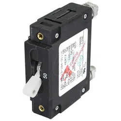 C-series Single Pole Circuit Breaker Switch Black / White 10 A unisex