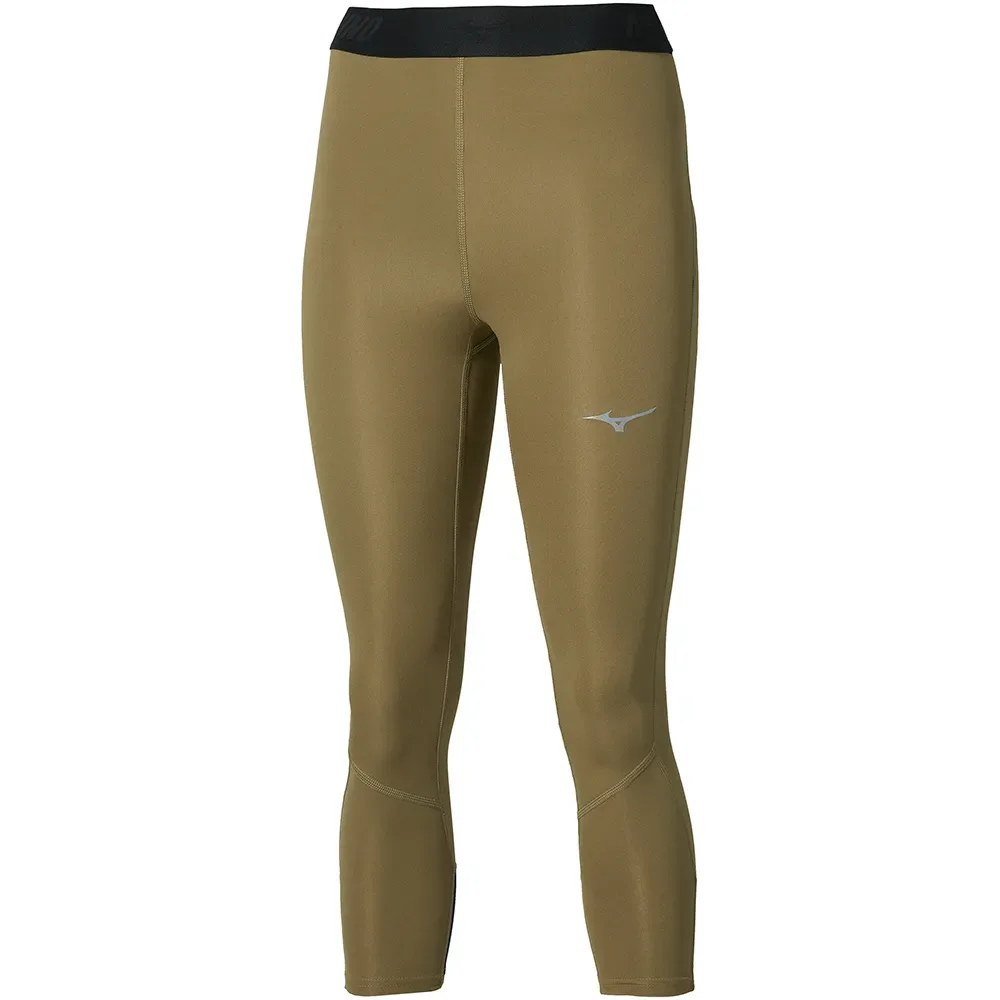 Leggings Corti Core Impulse Martini Olive M - Mizuno - FashionsVida