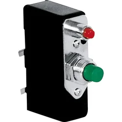 Push Automatic Circuit Breaker Black 10A unisex