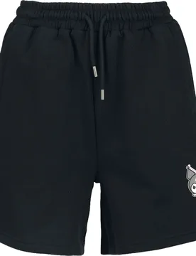 Anime Short - Kuromi - Ready For Action! - S bis 3XL - für Damen - Größe XXL - schwarz - EMP exklusives Merchandise! - Frauen - female - Hello Kitty - FashionsVida