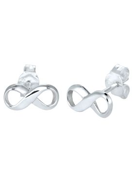 ELLI Pendientes 'Infinity' plata
