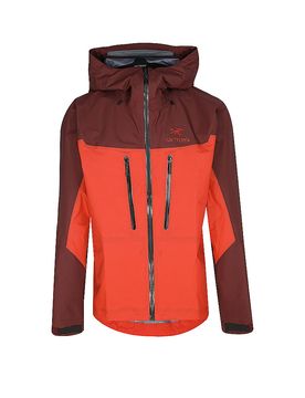 Arcteryx Veste de randonnée Alpha 3L GTX à capuche rouge L