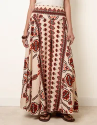 Deep Waist Flowy Pants - M/L / ORANGE - female
