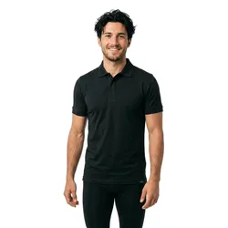 Polo à Manches Courtes Crossover 20183 Deep Black L