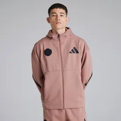 Manchester United x Z.N.E. Full Zip Hoodie Pink L