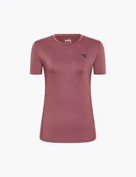 Tech Run Crew Damen T-Shirt, rot XL - Diadora - FashionsVida