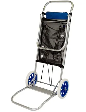 Carrello Porta Sedie Da Spiaggia 52x37x105 Cm