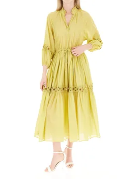 Dixie Abito velato VERDE LIME S - Dixie - FashionsVida