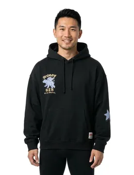 Sweat à Capuche Concreat Jungle We Are Above All Regular Black 2XL Homme