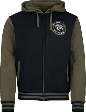 Kapuzenjacke - Slytherin - S bis XXL - für Männer - Größe L - multicolor - Lizenzierter Fanartikel - Männer - male - Harry Potter - FashionsVida