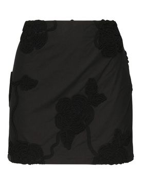 Minigonna in cotone