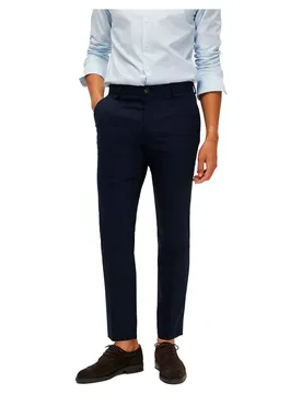 Pantaloni Eleganti Neil Slim Fit Navy Blazer 98