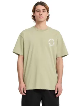 T-shirt à Manches Courtes Round Out Green Tea L