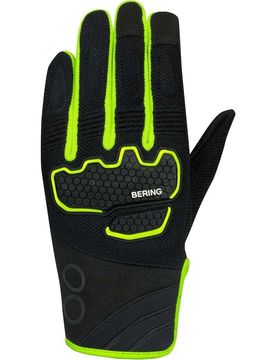 Guanti Moto BREEZE Nero Fluo taglia 9