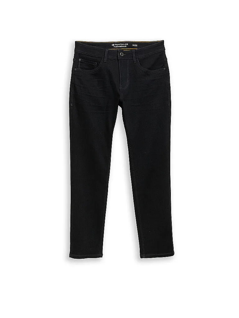 Vaqueros corte cónico negro 32/L34 - Tom tailor - FashionsVida