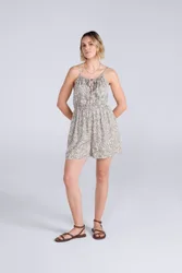 Ada Womens Playsuit - Green - Green - Size: 14