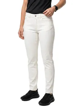 Jean B2w10096 Mom Fit White Denim 27