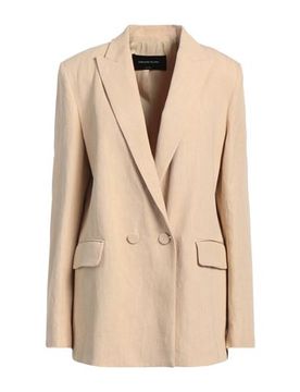Americana Mujer Beige 34,36,38,40 Mujer