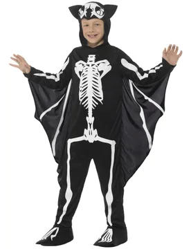 Fledermaus-Skelett Kinderkostüm - SMIFFY''S - FashionsVida
