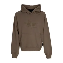 Felpa Leggera Cappuccio Uomo Hoodie X Luca Barcellona Graphite