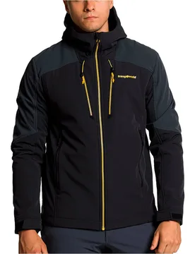 Norwich v02 chaqueta impermeable hombre Negro (XXL) - Trango - FashionsVida