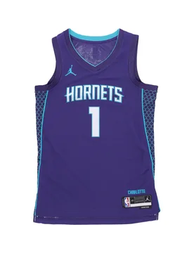 Canotta Basket Uomo Nba Statement Edition 22 Dri-fit Swingman Jersey No 1 Lamelo Ball Chahor New Orchid - JORDAN NBA - FashionsVida