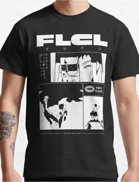 Japan punk manga FLCL Guitar Fooly cooly Anime Graphic T Shirts large size Adult S-6XL 100% cotton printed tops - Aliexpress - FashionsVida