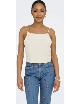 Top fluido con tirantes finos de mujer - Only - FashionsVida