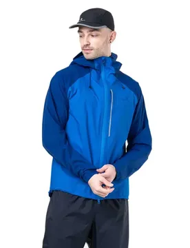 Giacca Tech Storm Ocean / Electric Blue M