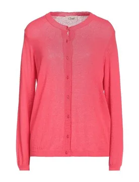 Strickjacke Damen Koralle M,S Damen - CROCHÈ - FashionsVida