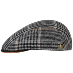 Robertson Cashmere Flat Cap by Gold - grey - Size: 55 cm