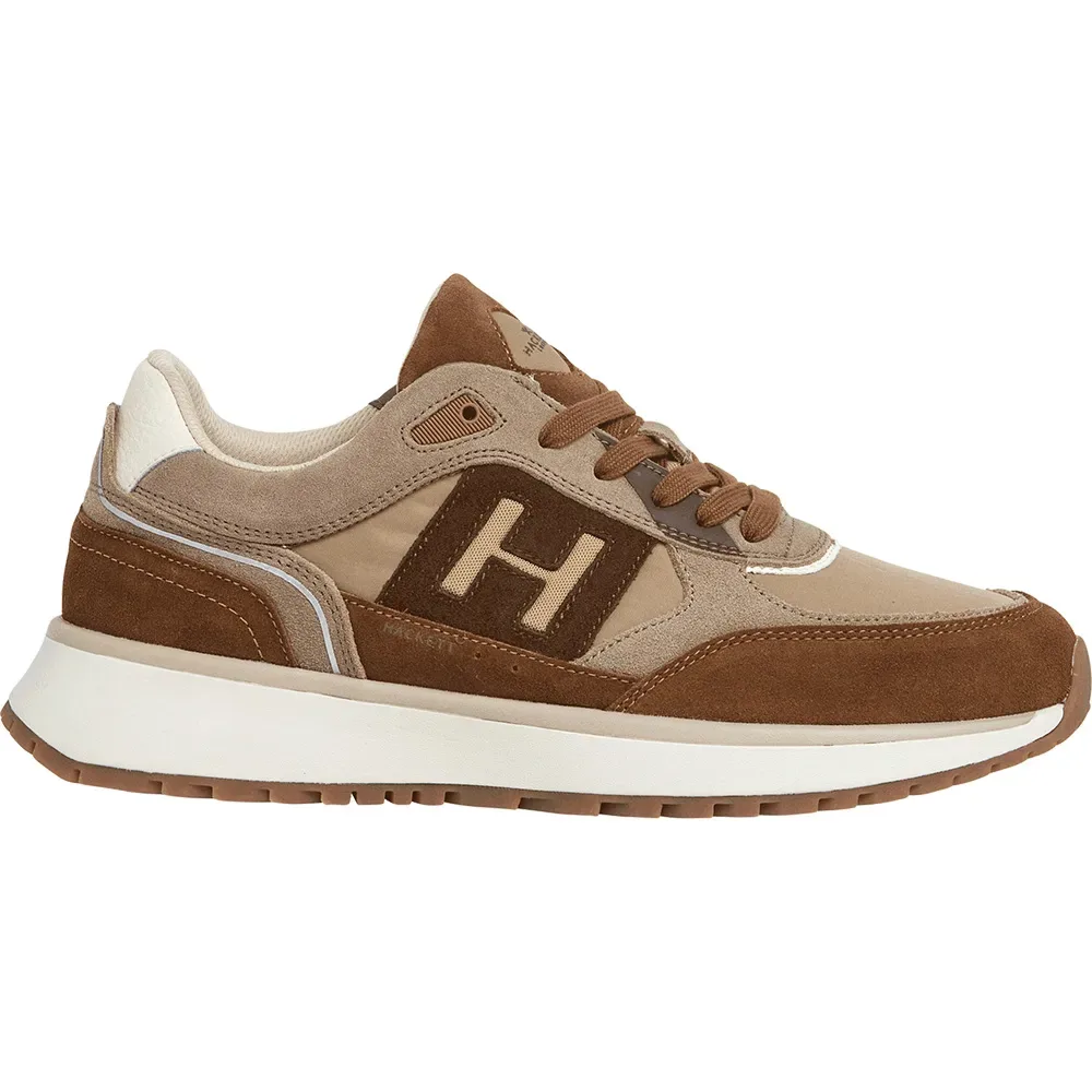 Sneaker Otto Run Dark Stone Beige EU 44 - Hackett - FashionsVida