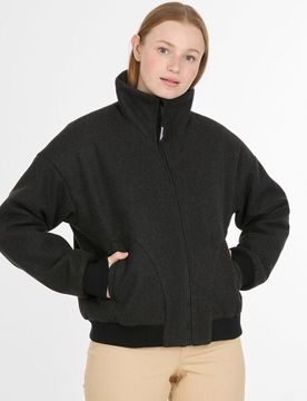 Winterjacke - Toscia - S bis XL - für Damen - Größe XL - dunkelgrau - Frauen - female